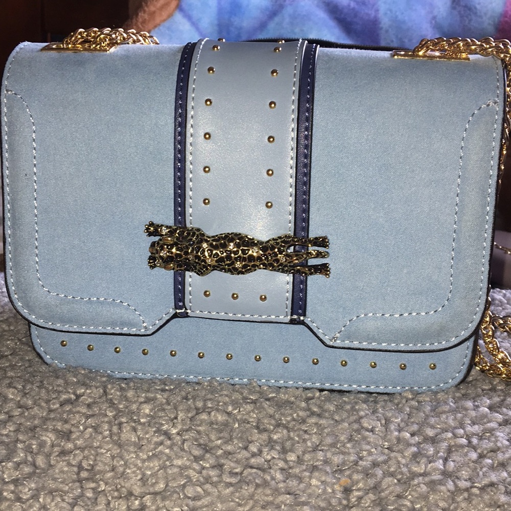 LIGHT BLUE CROSSBODY
